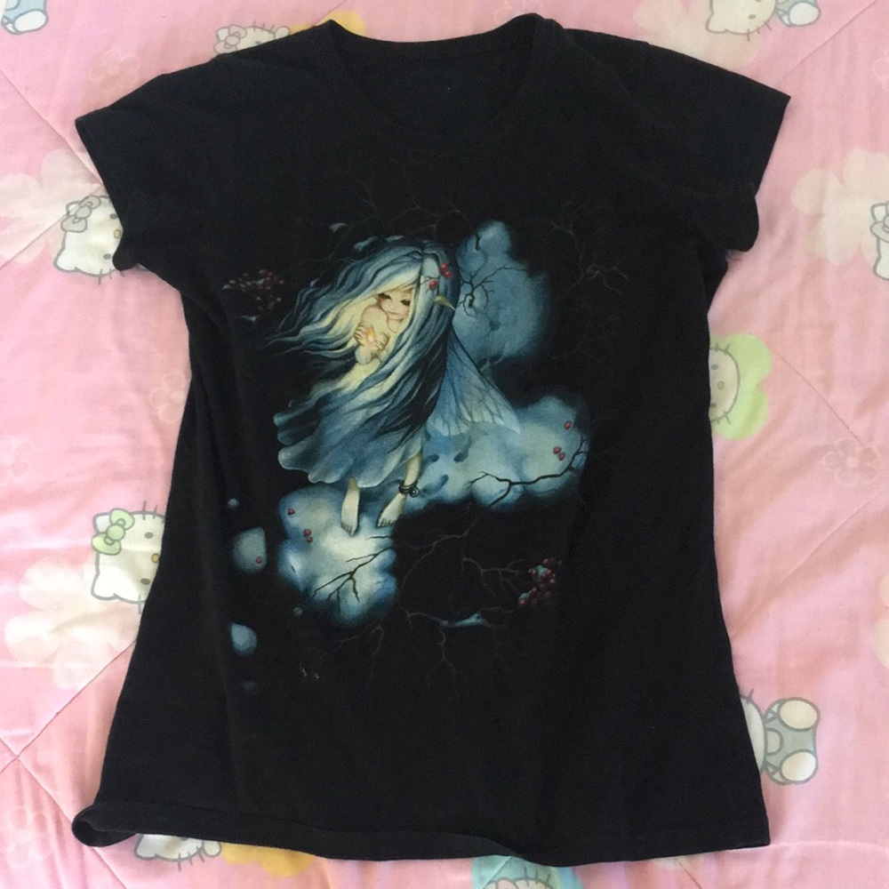 TRICK fairy goth top circa early 2000s from Hot Topic